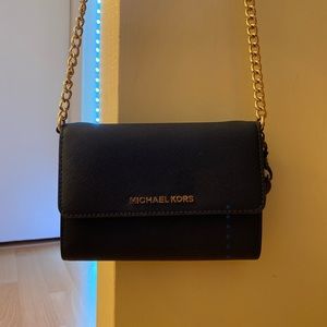 michael kors blue purse